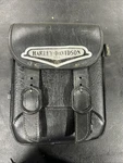 Harley-davidson Side Bag Black Leather Oem 94792-08 Road King. Fixed Price $18.69.