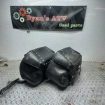 2002 98-03 Yamaha Vstar XVS650 Classic Saddlebag Set With Brackets Supports. Fixed Price $256.36.