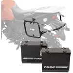 Tusk 1467340180EA71-6497C2 Aluminum Panniers With Racks V2 Large Black. Fixed Price $553.60.