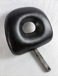 Corbin For Harley Black Ovalbac Gunfighter Low Profile Rider Backrest 02-G. Fixed Price $185.25.