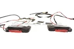 Mutazu Led Lid Spoiler Kit For Harley Touring Hard Bags Flh Flt. Fixed Price $88.00.