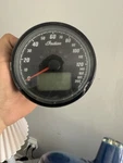 Indian Motorcycle - 2883444 Black Dial Face Speedometer. Fixed Price $126.00.