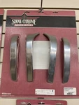 Show Chrome Accessories 52-761 Steel Saddlebag Scuff Plates For GL1800 2001-10. Fixed Price $69.99.