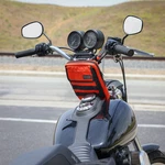 Thrashin Supply Co. Handlebar Bag Slim Orange THB-0035. Fixed Price $66.45.