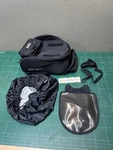 Cortech Super Magnetic Tank Bag 10L Black Euc Shown Fast Ship W/ Straps Cover. Fixed Price $58.28.