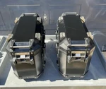 Nos Genuine Triumph Pannier Aluminum Kit Black A9500601 -in Box- Hardware. Fixed Price $1499.99.