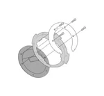Givi Tanklock Ring Black BF20. Fixed Price $20.90.