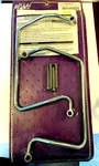 Nos M/c Enterprises #140-35 Chrome Saddlebag Guards Yamaha XVS1100 & XV1600. Fixed Price $34.50.