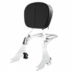 Rear Sissy Bar Backrest W/ Luggage Rack For Harley Sportster Xl 883 1200 2004-UP. Fixed Price $94.99.