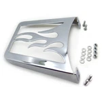 Chrome Flame Sissy Bar Luggage Rack For Harley Sportster XL883C XL883R XL1200R. Fixed Price $37.88.