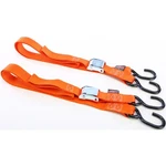 Powertye Tie-down Cam S-hook 1.5"X5.5' Orange Pair 28629. Fixed Price $47.70.