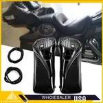 8" Speaker Lids W/ Tweeter Port For Harley Touring Classic Ultra Flht 1994-2013. Fixed Price $179.95.