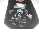 Harley Saddlebag Lower Mount Clip Kit '70-80 Pan Shovel Flh V-twin 37-9231 Q3. Fixed Price $40.49.