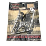 River Road 563840 Chrome Saddlebag Support Brackets 04-13 Harley Sportster Xl. Fixed Price $52.20.