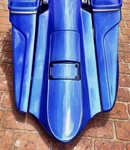 1997-2008 Harley Davidson Flh Touring Bagger 7/16 Stretched Saddlebags & Fender. Fixed Price $1285.00.
