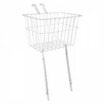 Wald #198GB Multi-fit Steel Bike Basket White Powder-coated, Extended. Fixed Price $65.65.