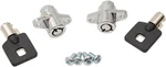 Drag Specialties Saddlebag Lock Kit Chrome Harley Davidson. Fixed Price $52.45.