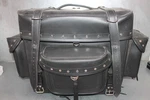 Milwaukee Leather SH528 Large Black Pvc Deluxe Water Resistant Bag 18X16X9. Fixed Price $87.00.