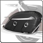 Genuine Victory Motorcycle Oem Soft Saddlebags Chrome Rail Bar Guard, 2878329. Fixed Price $128.49.