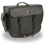 Milwaukee Leather 583 Large Black Pvc Motorcycle Sissy Bar Bag Carrying Handle. Fixed Price $89.99.