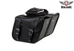 Heat Resistant Waterproof Zip Off Braided Saddlebags For Harley Davidson. Fixed Price $145.00.