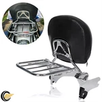 Detachable Backrest Sissy Bar W/ Luggage Rack For Harley Davidson Touring 97-08. Fixed Price $67.45.