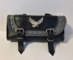 Willie & Max Tool Pouch Fork Bag Eagle Thunder Series 58245-01 Leather Studded. Fixed Price $55.00.