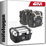 Trekker Canyon Top Case + Side Bags - 116 Lt Givi Honda Nc 750 X / Dct 2015. Fixed Price $1406.54.