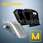 5" Saddlebags Stretched Extended Black For Harley Touring Bagger With Fender. Fixed Price $239.99.