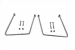 Chrome Saddlebag Support Set For Harley Davidson By V-twin. Fixed Price $39.44.