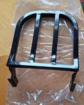 Xjmoto Gloss Black Sissy Bar Backrest Detachable Luggage Rack Softail Heritage. Fixed Price $49.99.