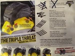 Nelson Rigg Triple Threat Tank Storage Luggage Rack Bag W/ 3 Mounting Options. Fixed Price $59.99.