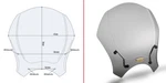 Givi Windscreen For Moto Morini Seiemmezzo Str 650 2022-2024 (140S). Fixed Price $172.40.