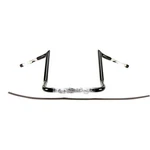 Paul Yaffe Black Pre-wired 14"" Monkey Handlebar MBBPW-14-B (no Ship To. Fixed Price $699.95.