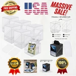 Versatile Acrylic Card Deck Cases - 6 Pack For All Types Clear Design. Fixed Price $32.79.
