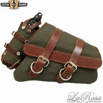 Canvas Right Saddlebag W/fuel Bottle Army Green Fit For Harley Sportster 2004-UP. Fixed Price $99.99.