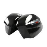 Black Abs Hard Saddlebags For Victory Cross Country Roads 2010-2017. Fixed Price $674.95.