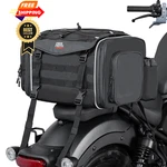 Kemimoto Motorcycle Travel Luggage Bags, Expandable Large 25L-30L, Black. Fixed Price $129.98.