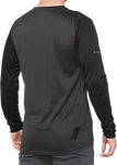 100% Ridecamp Long-sleeve Jersey Black/charcoal Xl 40028-00003. Fixed Price $32.59.