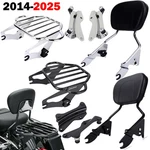 Backrest Sissy Bar Rack Docking Hardware Kit For Harley Road Street Glide 14-25. Fixed Price $155.99.
