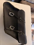 Harley Soft Leather Saddlebags 91006-91A. Fixed Price $159.00.