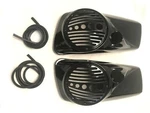 Mutazu 8" Speaker Lids W/ Tweeter Port For Harley 2014 Up Touring Models. Fixed Price $228.00.