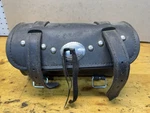 Harley Davidson Handlebar Fork Bag Tool Pouch Leather Black. Fixed Price $22.50.