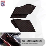 Red Diamond Saddlebag Insert 5" Stretched Liners Bags For Harley Touring 14-23. Fixed Price $42.99.