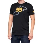 100% BB33 Brad Binder #33 Track Black T-shirt Tee Men's Size Xl. Fixed Price $19.95.