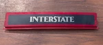 Nos Honda GL1200 Interstate- Rear Trunk Garnish Assembly 1984 1985 33753-MG9-771. Fixed Price $15.00.