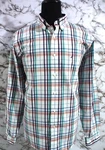 Men's Nautica Multicoloured Cotton Check Long Sleeve Oxford Shirt Size Xl. Fixed Price $35.72.