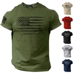 Usa Distressed Flag Men Shirt Patriotic American Tee - 2XL. Fixed Price $16.90.