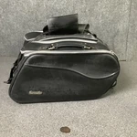 Tour Master Cruiser Iv Leather Slant Motorcycle Saddlebags Large #112280 M11C. Fixed Price $80.00.