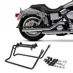 Hard Saddlebag Conversion Brackets Kit For Harley Dyna Models Flh Fat Bob Fxdf. Fixed Price $59.99.